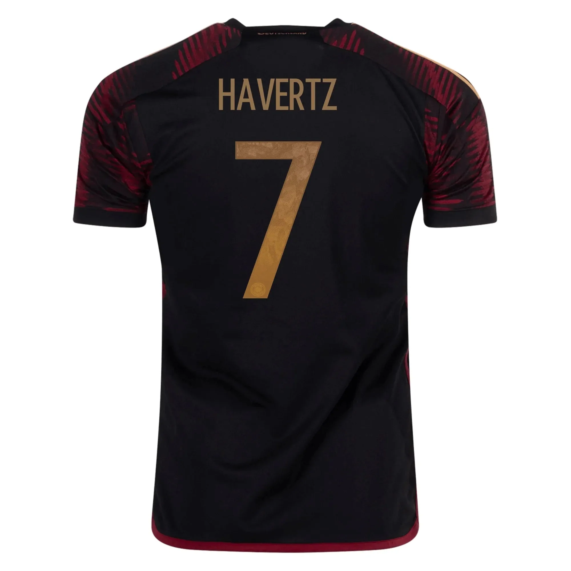 adidas 2022-23 Germany Away Jersey Black - Image 3