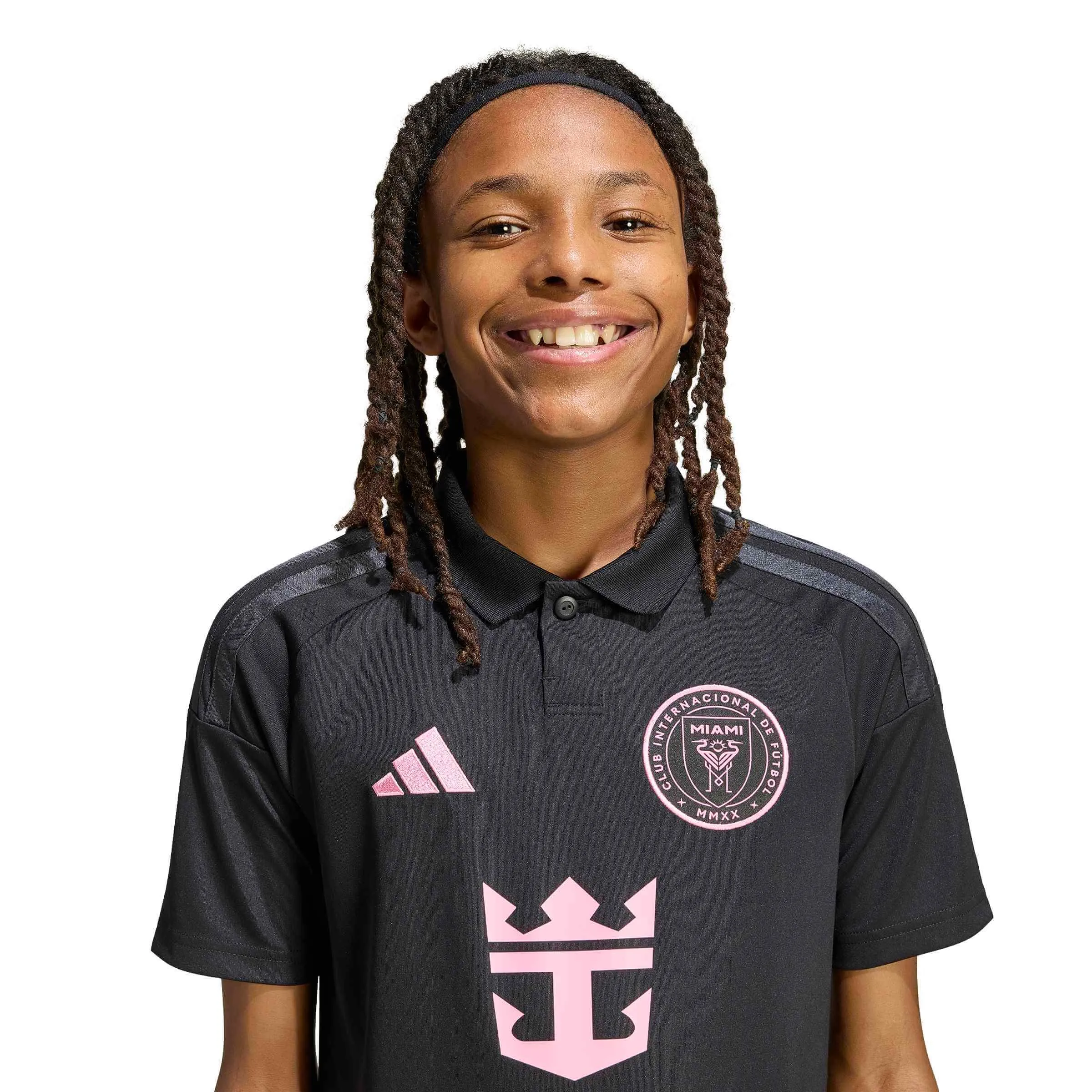 adidas 2026-27 Inter Miami Youth Stadium Away Messi #10 Soccer Jersey - Image 3