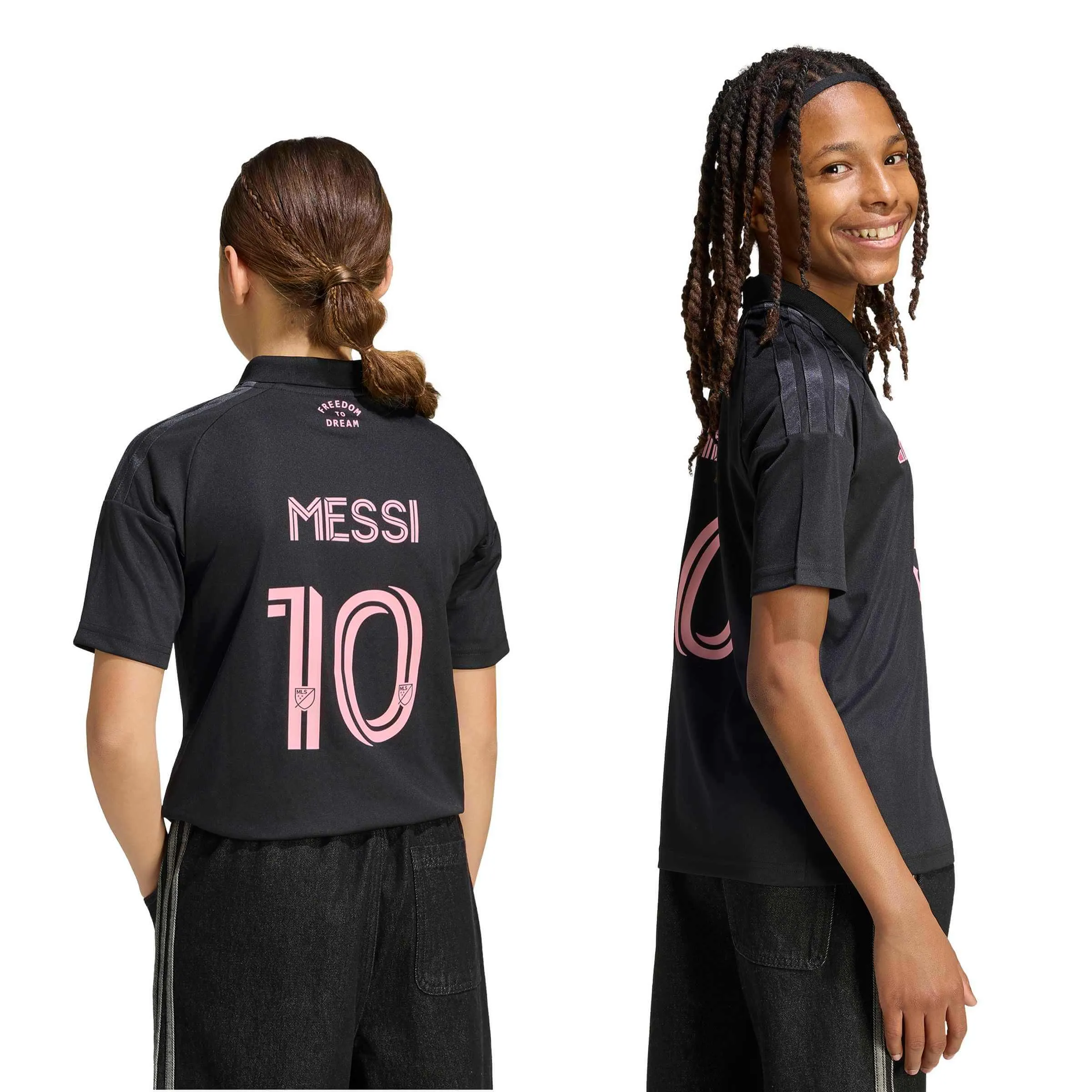 adidas 2026-27 Inter Miami Youth Stadium Away Messi #10 Soccer Jersey - Image 8