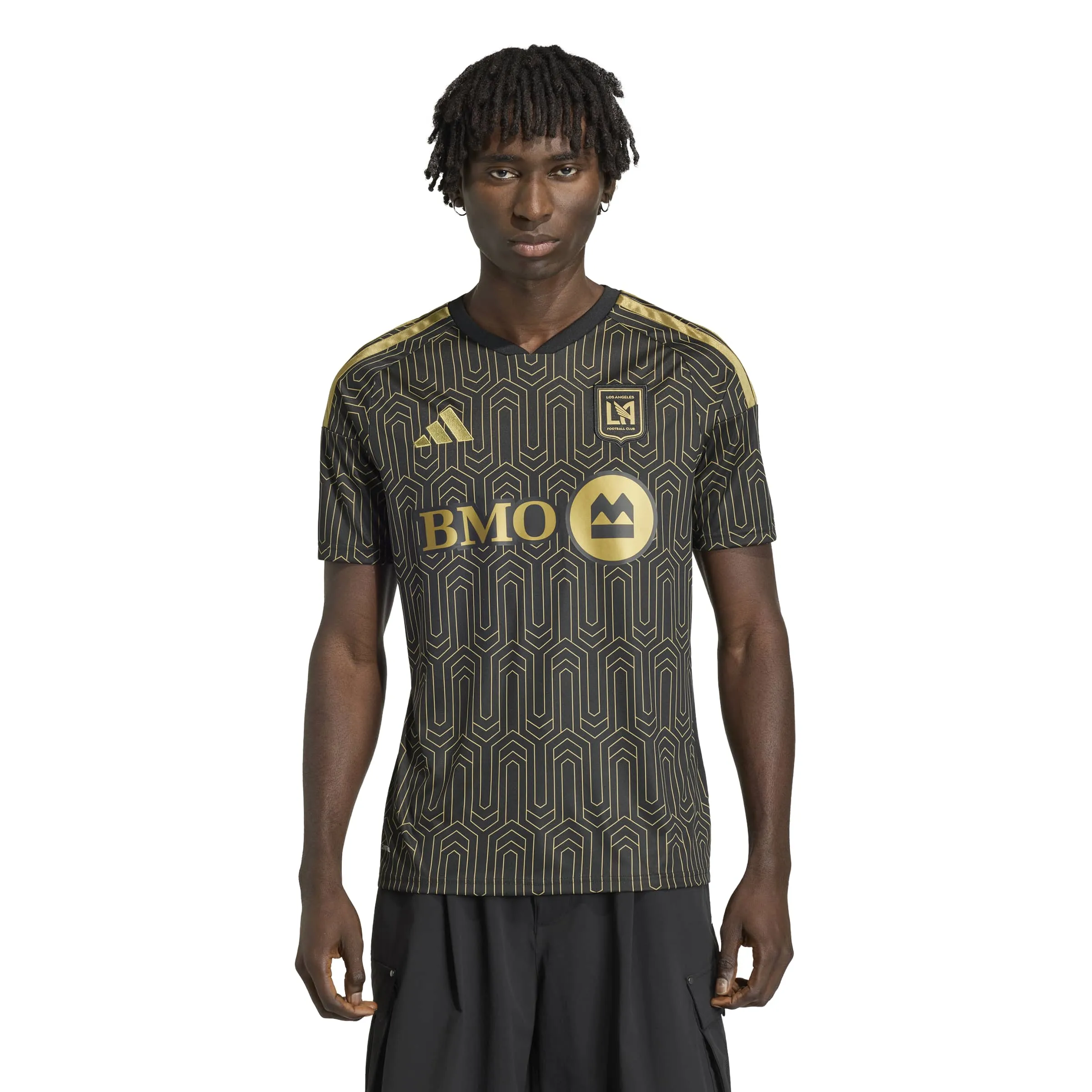 adidas 2026-27 LAFC Men's Stadium Home Soccer Jersey - Image 3
