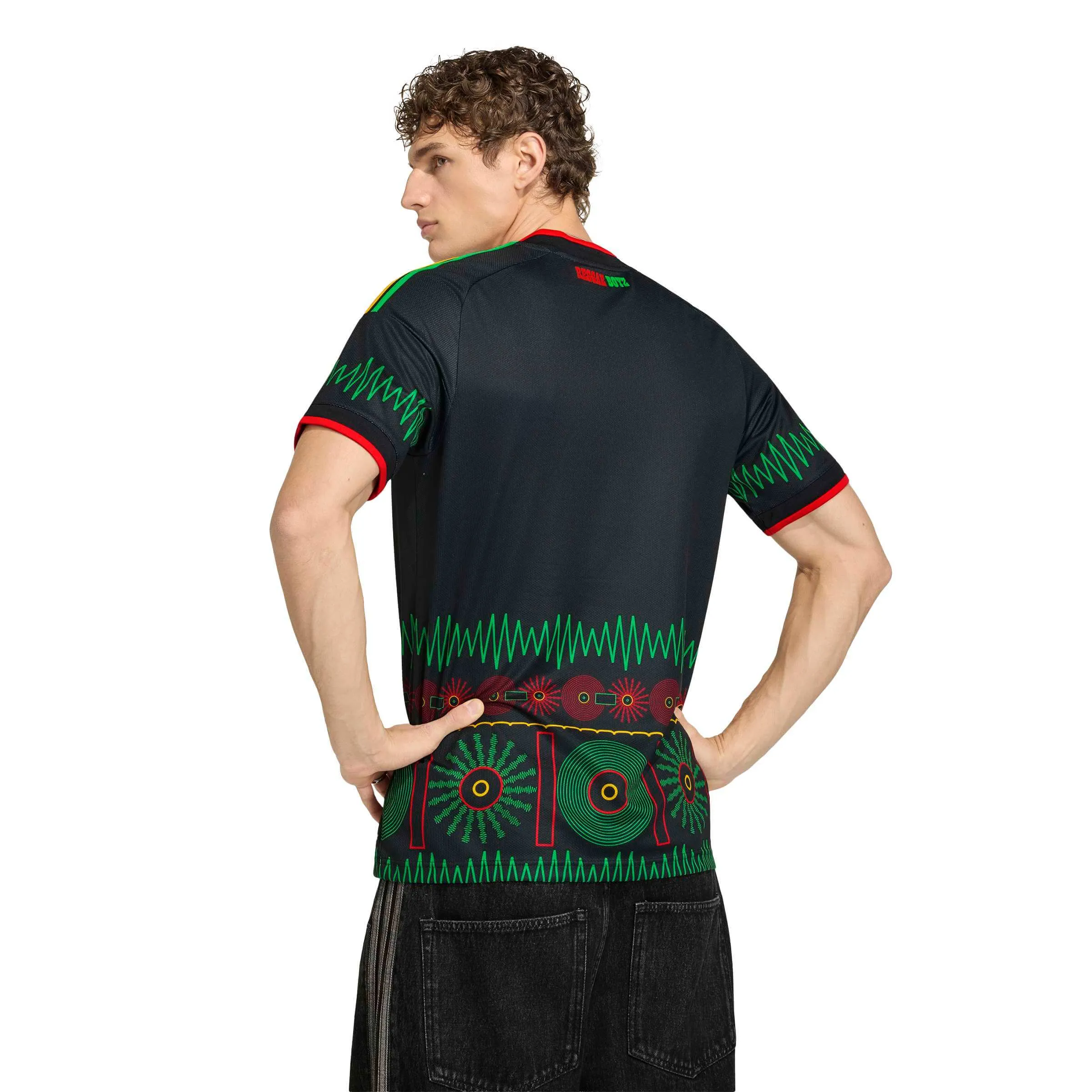 adidas 2026 Jamaica Men's Stadium Away Soccer Jersey - Image 4