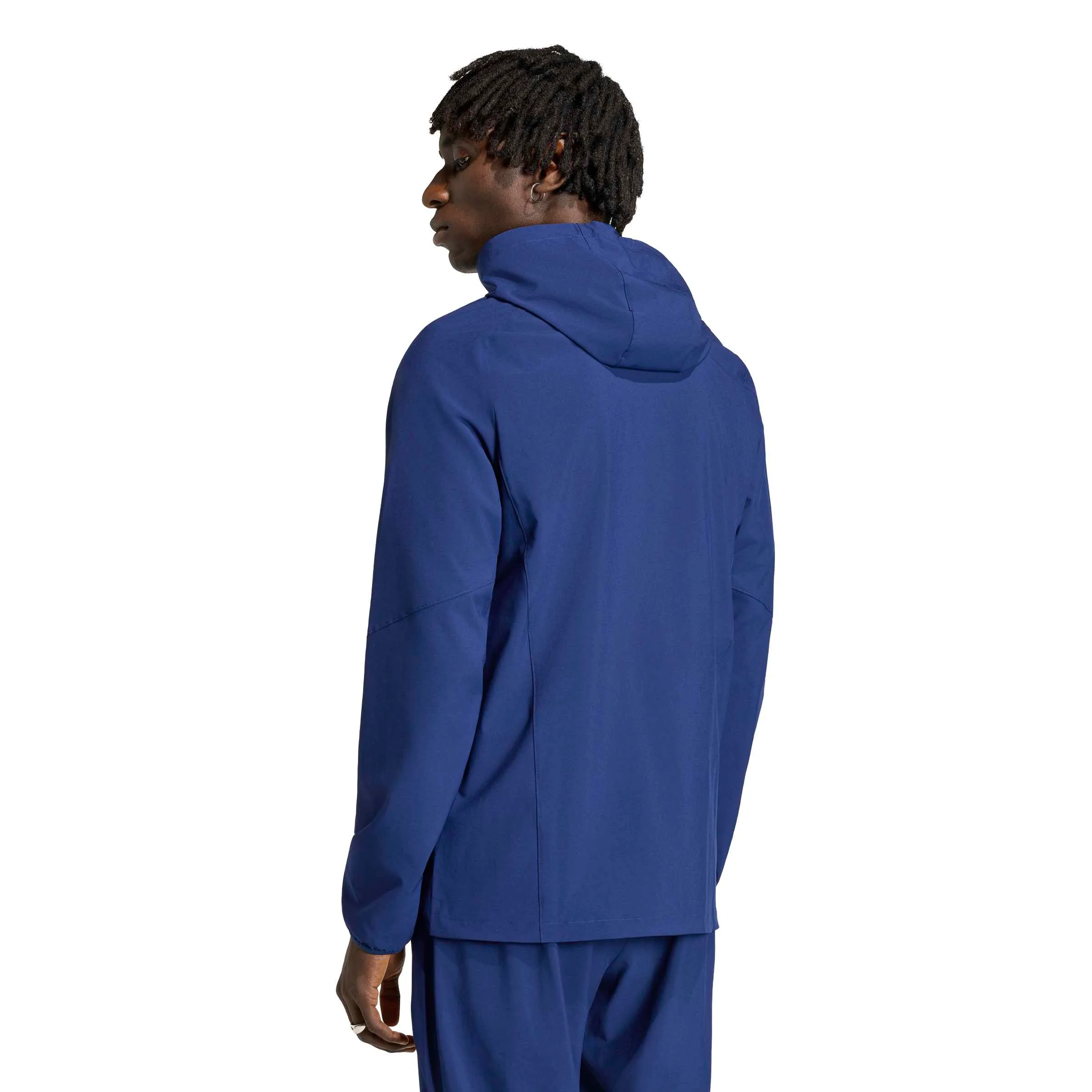 adidas 2026 LA Galaxy Men's Travel Full-Zip Windbreaker - Image 3