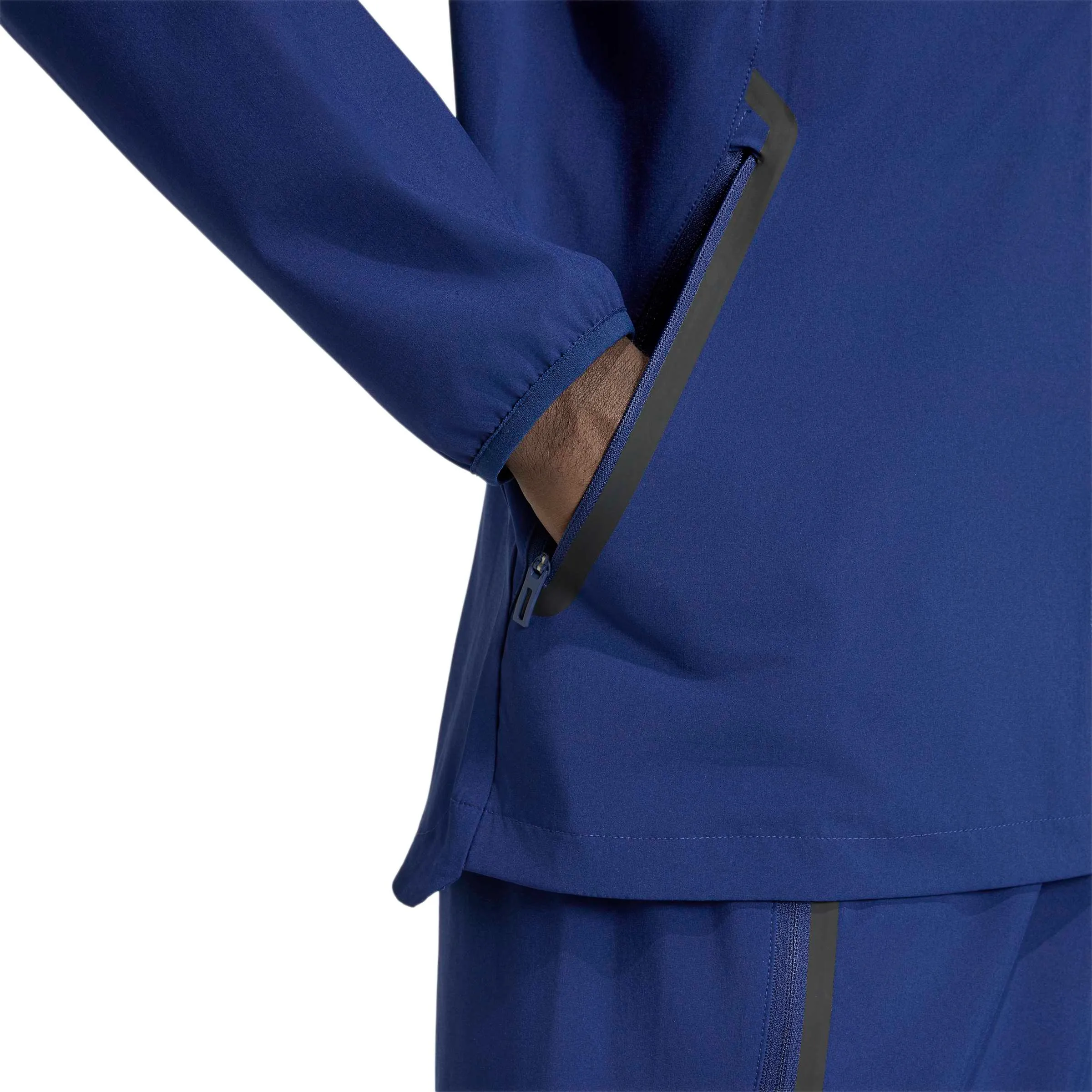 adidas 2026 LA Galaxy Men's Travel Full-Zip Windbreaker - Image 5