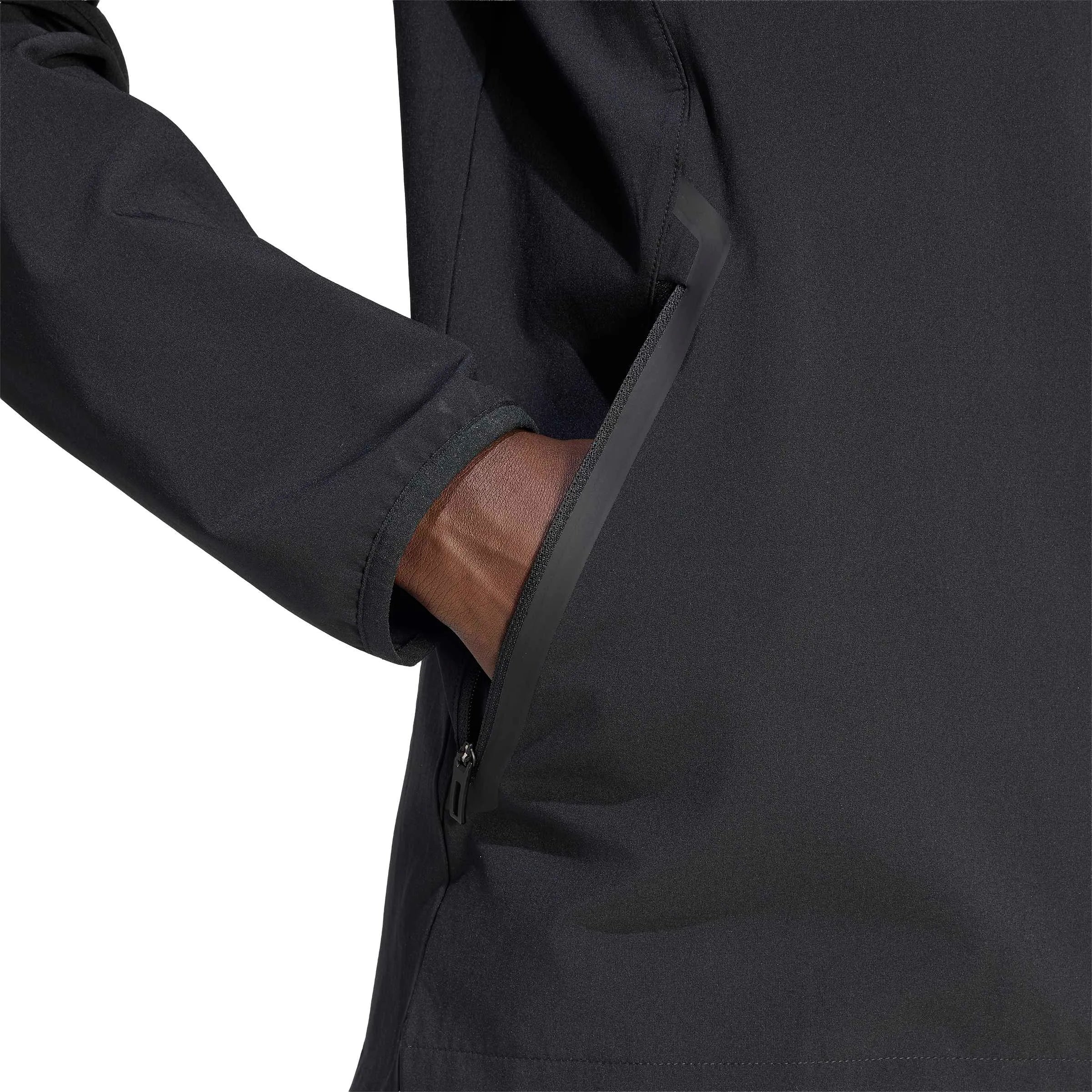 adidas 2026 LAFC Men's Travel Full-Zip Windbreaker - Image 5