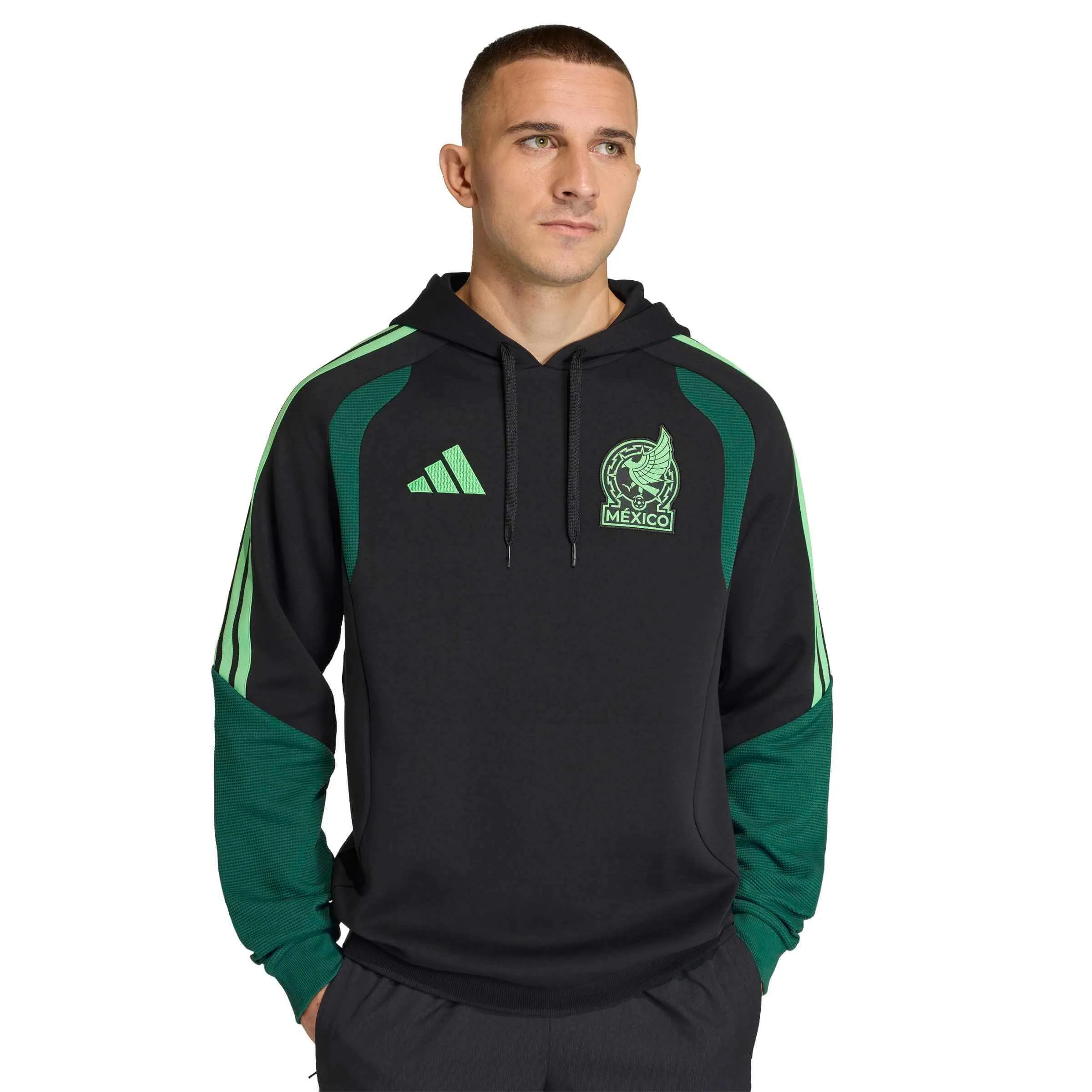 adidas 2026 Mexico Men's Tiro Hoodie - Image 4