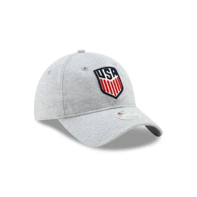 New Era USA Womens Sporty Shine Adjustable Hat - Grey - Image 4