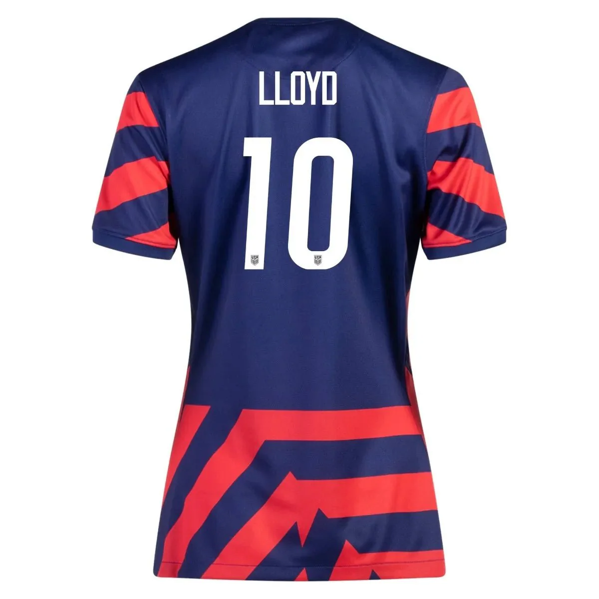 Nike 2021-22 USA Women Away Jersey - Navy-Red - Image 10