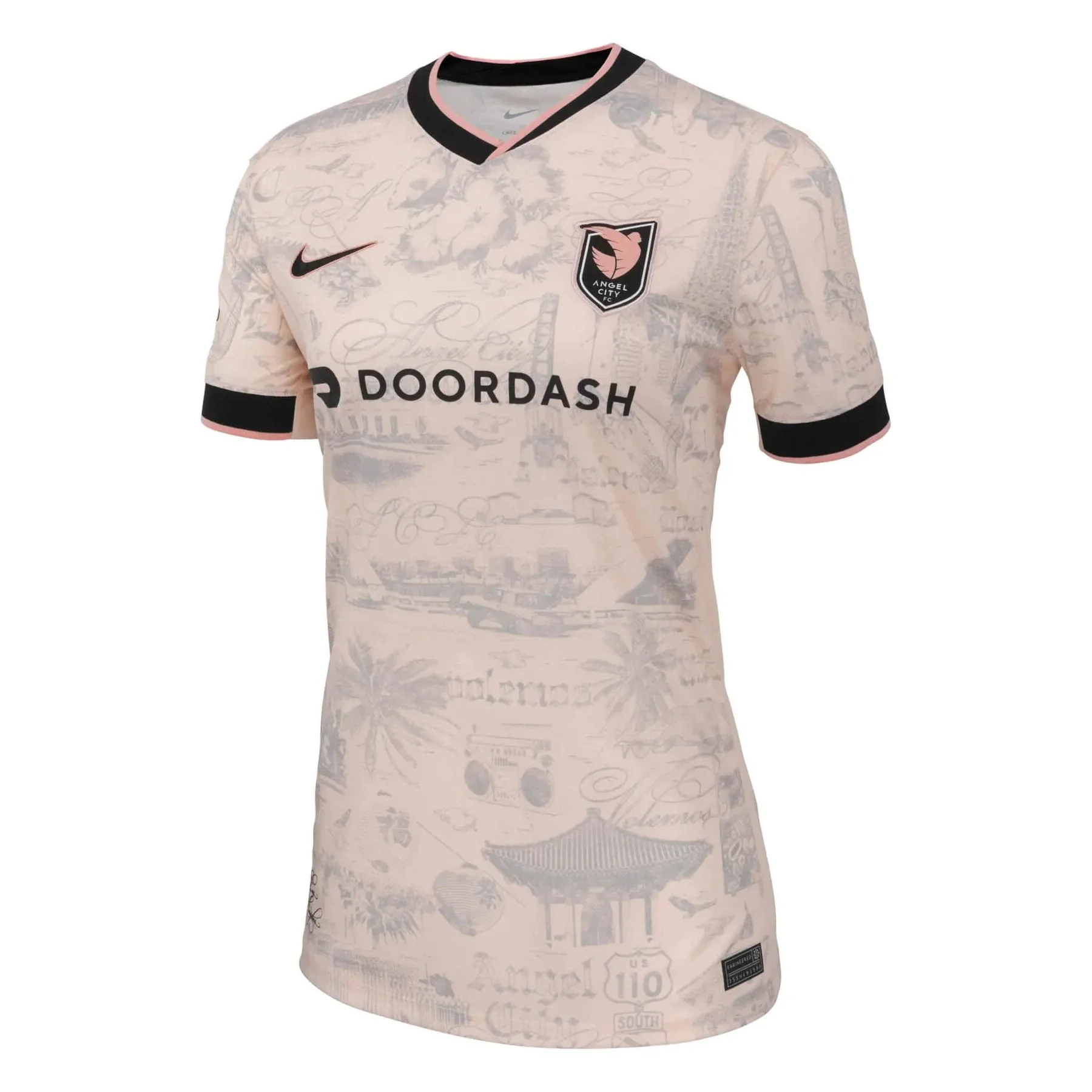 Nike 2025-26 Angel City Women's Stadium Away Soccer Jersey - Image 3