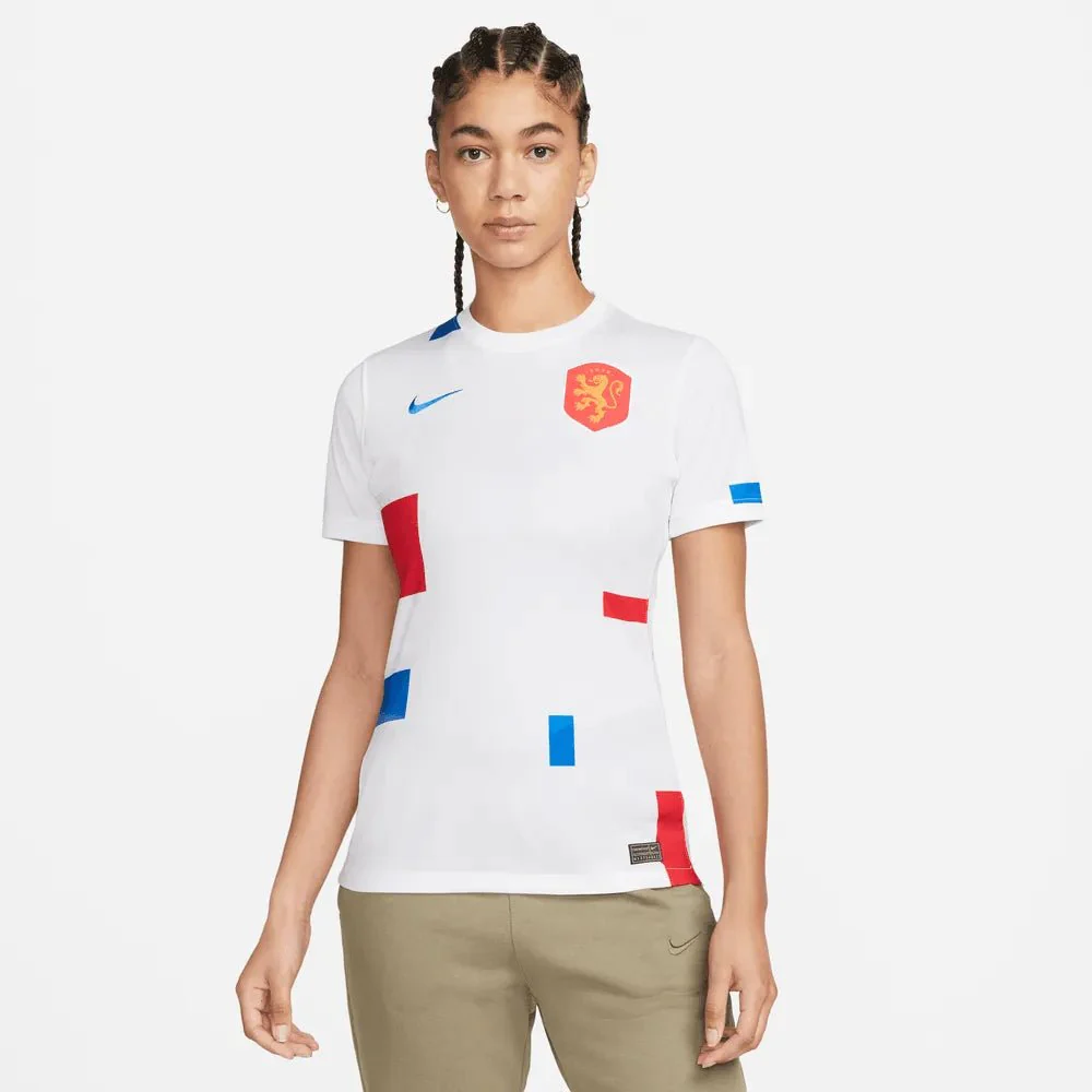 Nike Netherlands Women's EC22 Away Jersey - White-Soar - Image 3