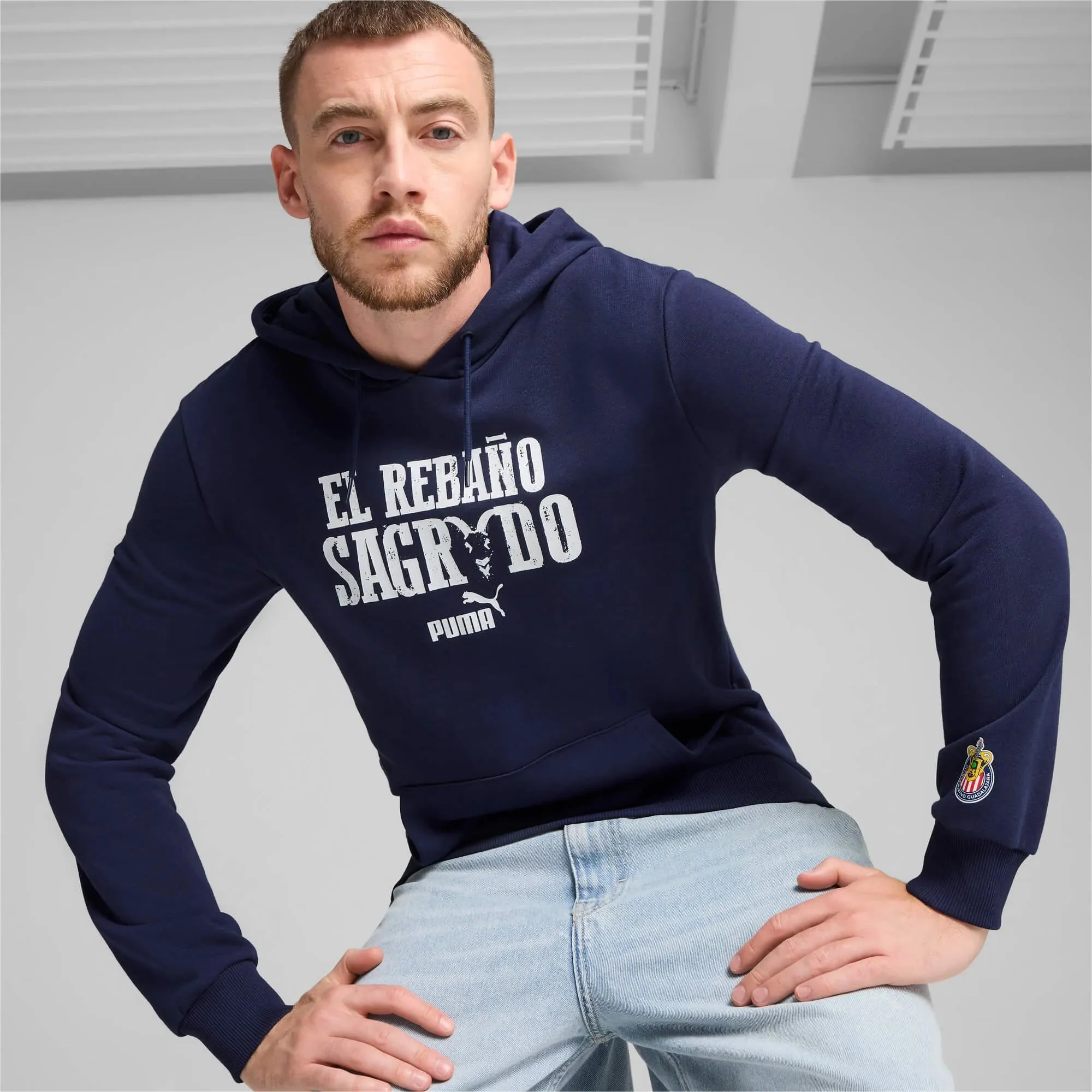 Puma 2024-25 Chivas Men's FTBLCulture Hoodie - Image 3