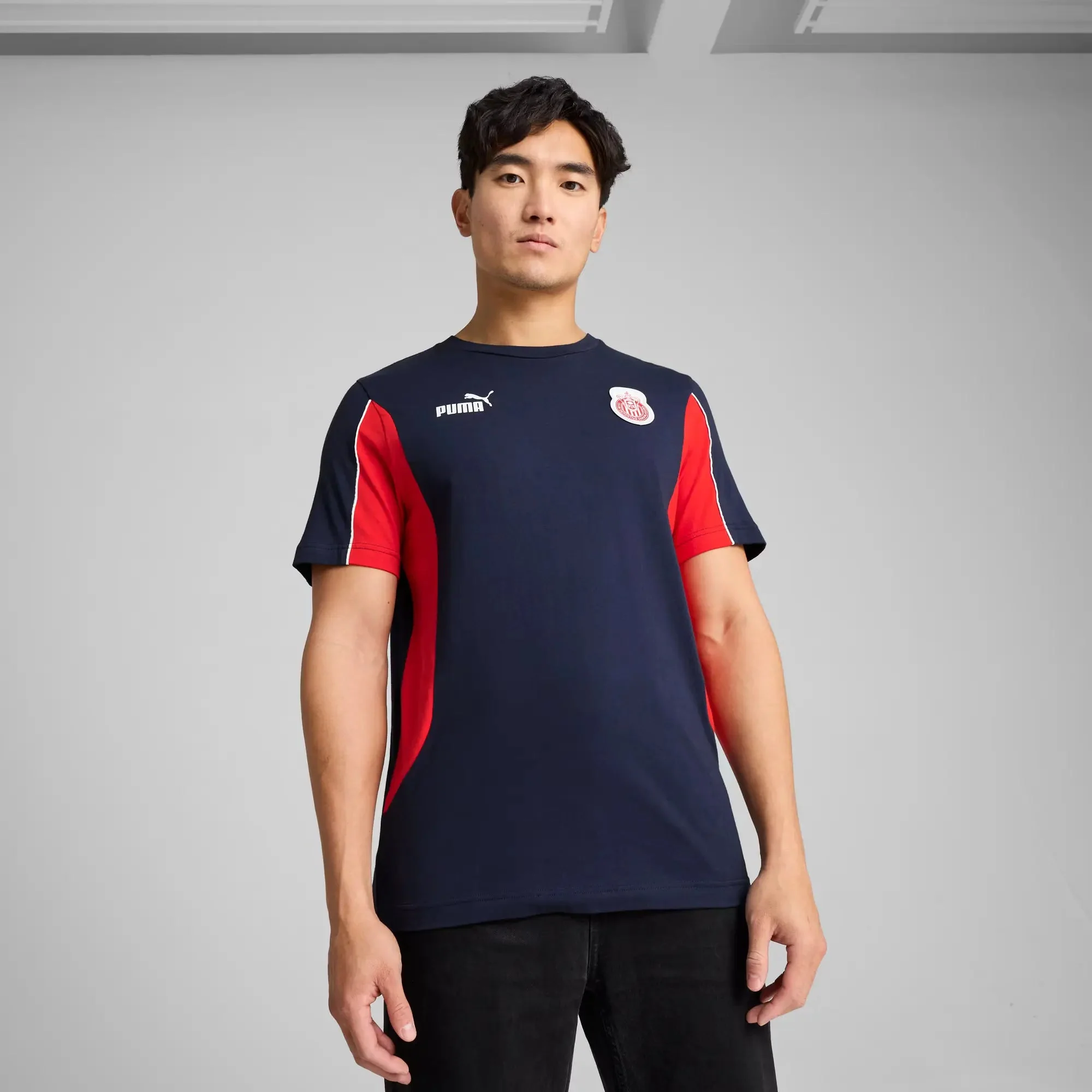 Puma 2025 Chivas Men's FTBLARCHIVE Tee - Image 3